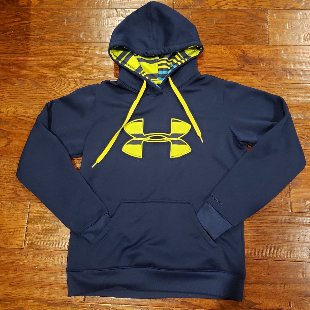 UNDER ARMOUR Storm Women's Navy Hoodie - Size Small
